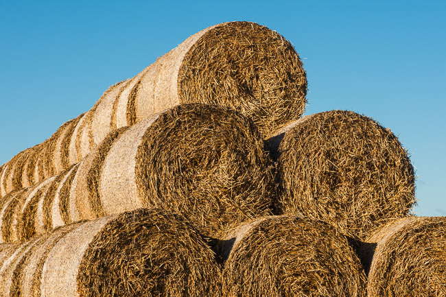 Straw bales, Aldreth