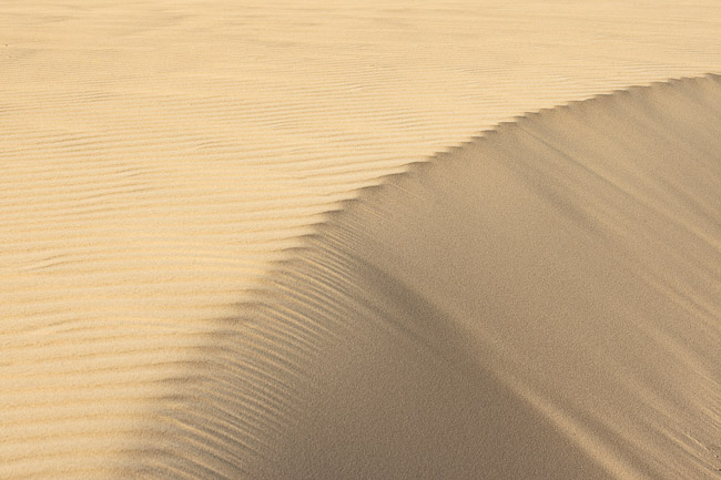 Sand dune near Praia de Chaves, Boa Vista, Cape Verde