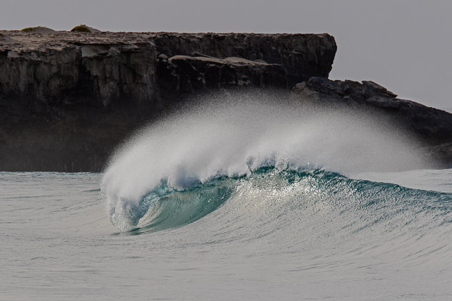 Large wave, near Riu Touareg, Boa Vista, Cape Verde