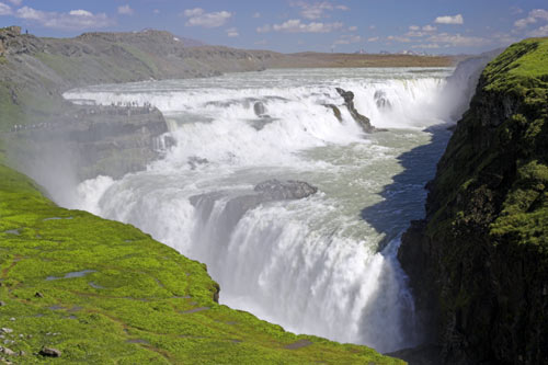 Gullfoss waterfall