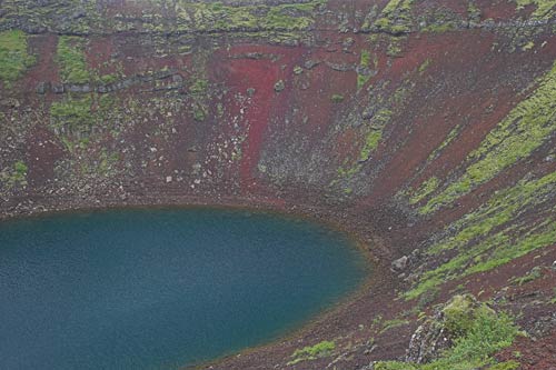 Flooded crater at Kerio