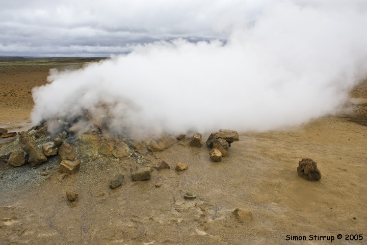 Fumerole (near Myvatn)