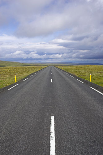 Looking west on the road to Akureyri