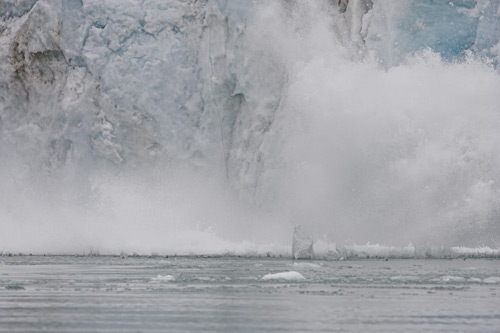 Glacier calving