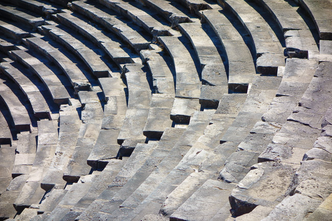 Roman theatre, Roman ruins, Side