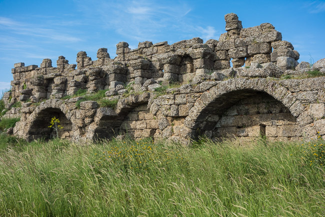 Arches, Roman ruins, Side
