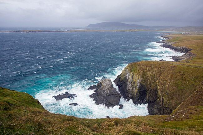 View across West Voe, Sumburgh